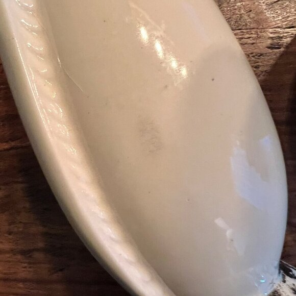 Vintage Set Of Ceramic Art Deco Style Vases With Gold Accents - Picture 7 of 12